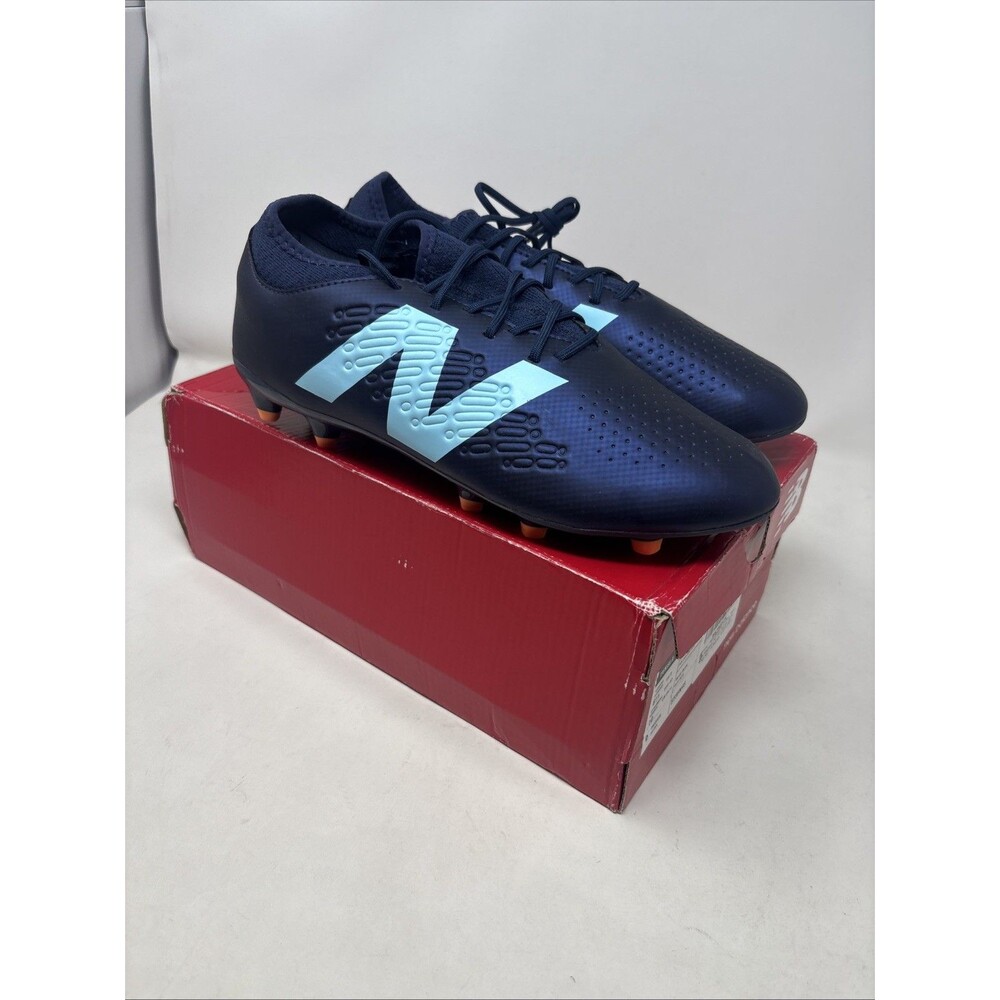 New Balance Tekela Magique V4+ FG Soccer Cleats Navy Blue Men’s 8.5 ST3FN45